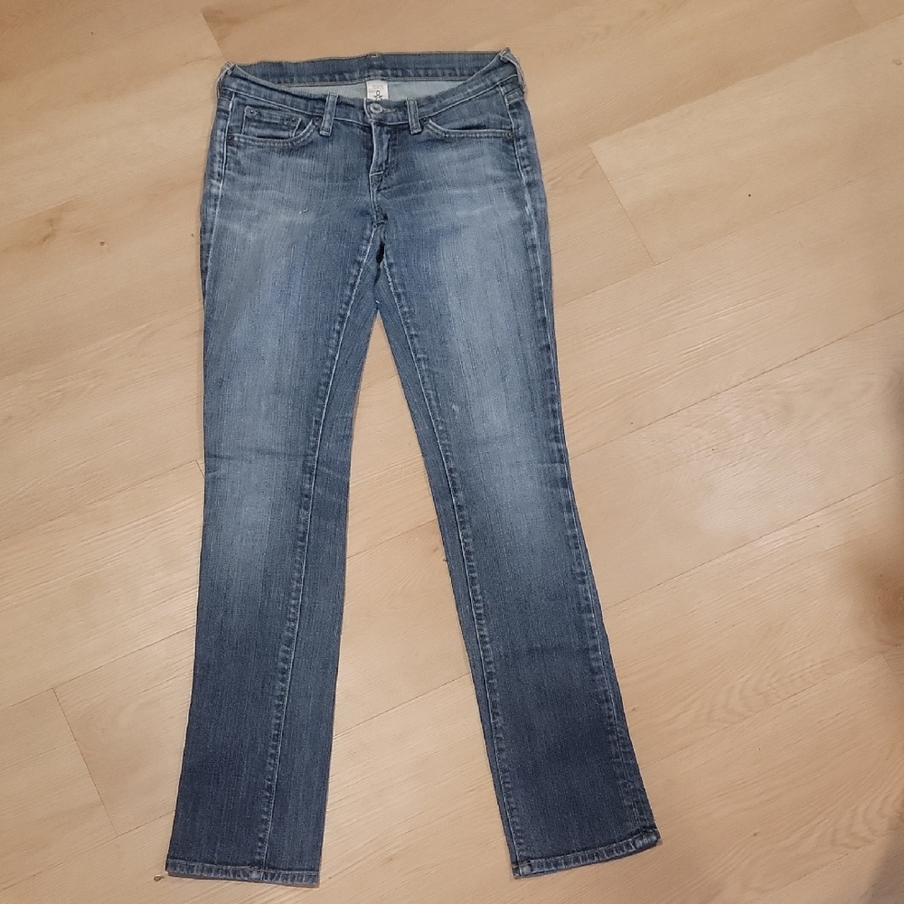Lucky Brand Women's Straight Leg Blue Jeans - Picture 1 of 4